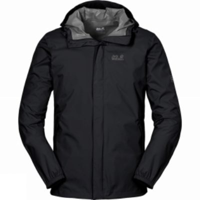 Jack Wolfskin Mens Cloudburst Jacket Black